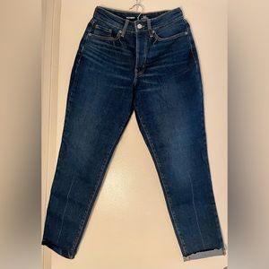 Old Navy high-rise curvy OG straight Jeans - dark wash